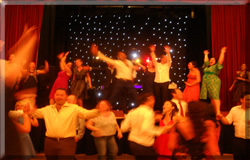 DJ Jason Dupuy at a Civil Partnership in Hackney Town Hall, London