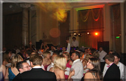 DJ Jason Dupuy providing DJ services and Disco for Sainsury's Christmas Party at Landmark Hotel, Marylebone, London