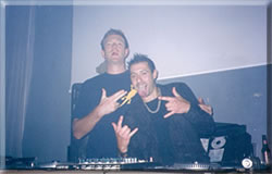 DJ Dale Bear with Tall Paul