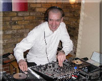 DJ Lawrence Anthony at a Birthday Party Disco in London