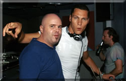 DJ Lucci with DJ Tiesto