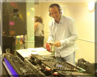 DJ Paul Doherty at a Birthday Party Disco in Surrey