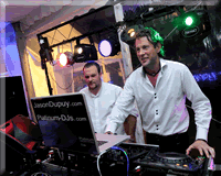 DJ Jason Dupuy at a Wedding Disco in London