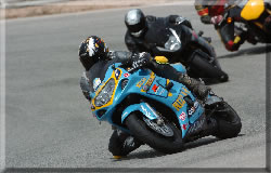 DJ Jason Dupuy relaxing with mates in Spain - Bikes are his passion outside of music.