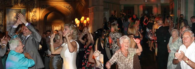 Platinum DJs play music for all ages. 90th Birthday Party is our record so far - Wedding Photo Gallery.