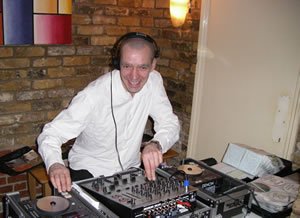 DJ Lawrence Anthony performing at a Birthday Party in London