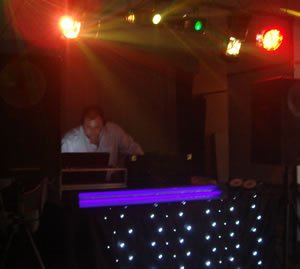 DJ Michael Davis with Mobile Disco for hire in London