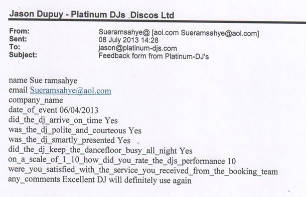 DJ Disco Review - Mauritian Birthday Party 2 - Essex - DJ Murdoch Wilson
