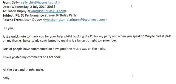 DJ and Disco Hire for Birthday Party Bromley Kent