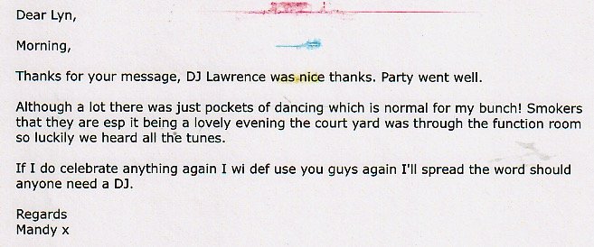 Review DJ Lawrence Mandy