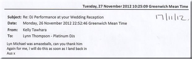Wedding London DJ & Disco - DJ Michael Davis 121117