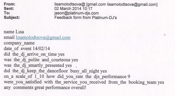 18 Birthday Party DJ and Disco Hire London Mayfair - DJ Jason Dupuy 140214