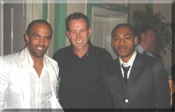 DJ Jason Dupuy with Craig David and Kano 