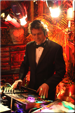 DJ Jason Dupuy playing at Wedding in Highclere Castle.