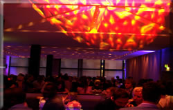 Sumosan Restaurant 10th Birthday Party with Martin Flame Projection Lighting