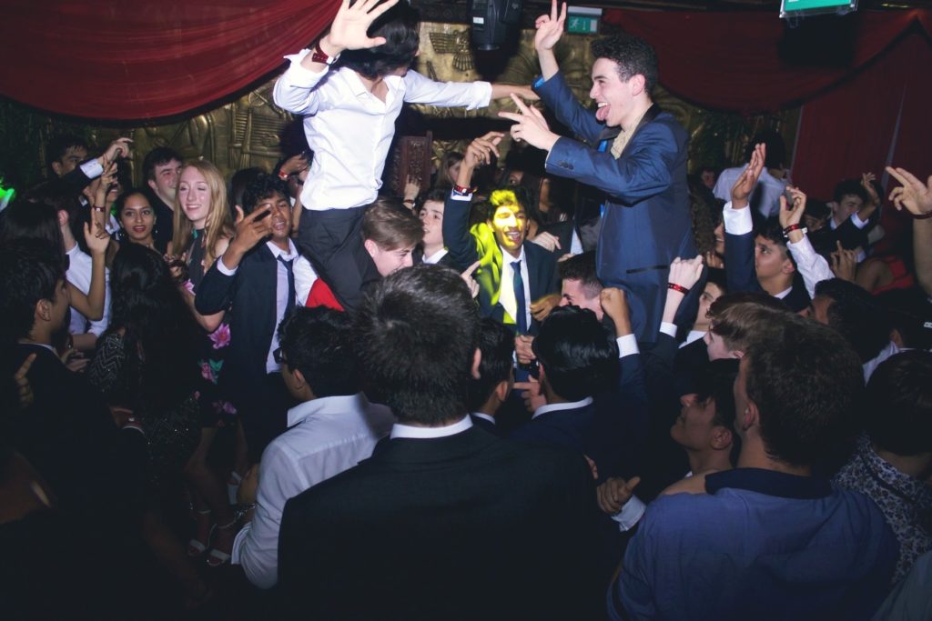 Everyone enjoyed DJ Jason Dupuy's performance at a Prom in Camden.
